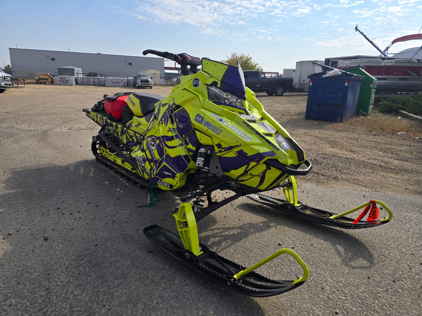 2018 Polaris Polaris Pro RMK 800 Turbo Custom 155" Track - Image 3