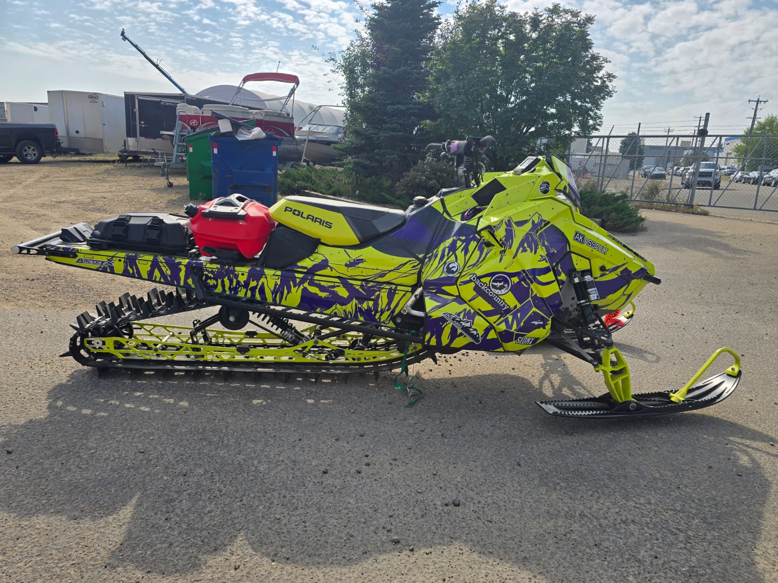 2018 Polaris Polaris Pro RMK 800 Turbo Custom 155" Track - Image 4