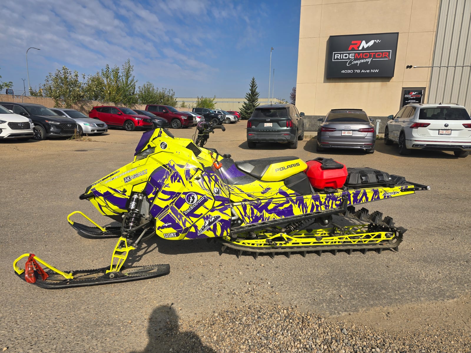 2018 Polaris Polaris Pro RMK 800 Turbo Custom 155" Track - Image 9