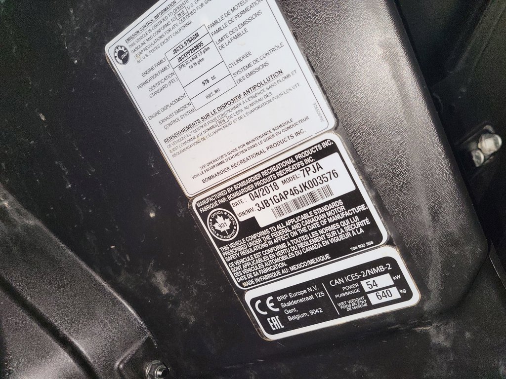 2018 Can-Am MAVERICK 1000 SPORT - Image 4