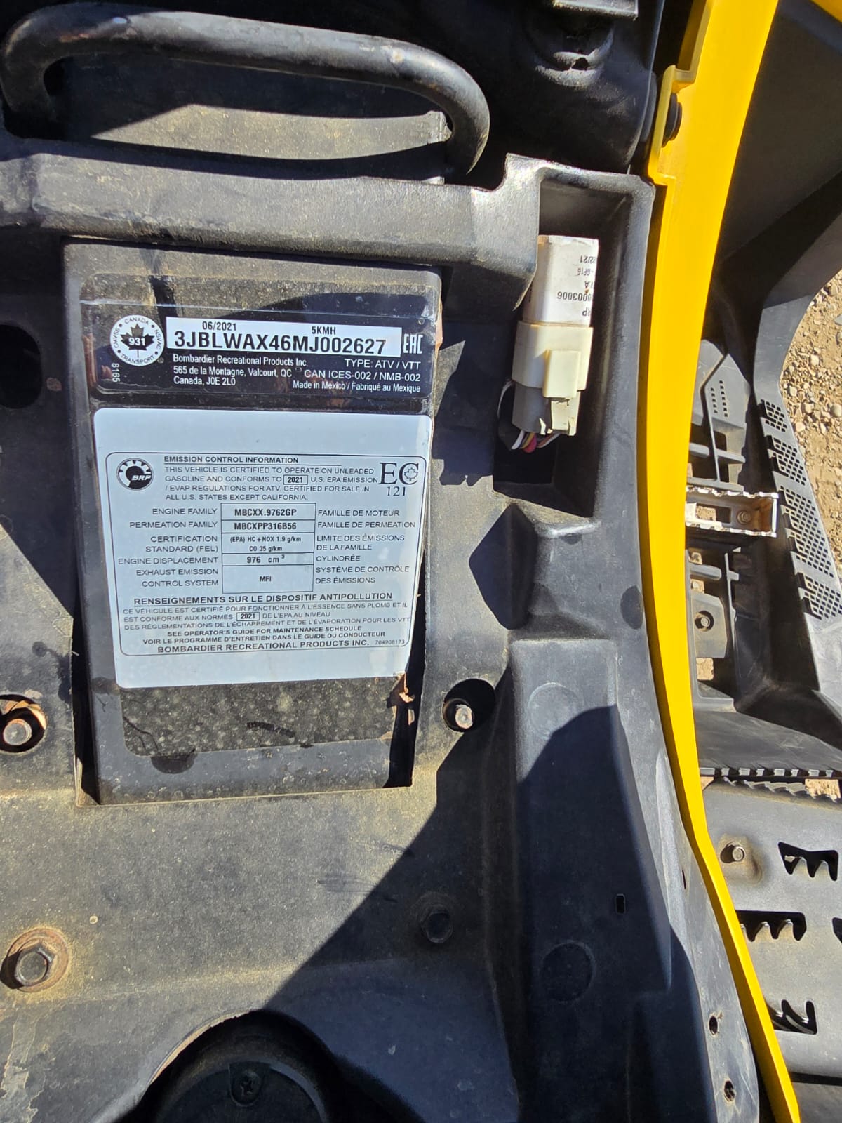 2021 Can-Am Outlander 1000R XMR - Image 12